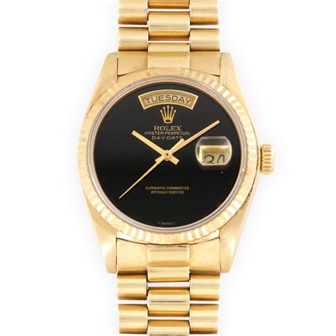 rolex gold onyx|rolex yellow gold watch.